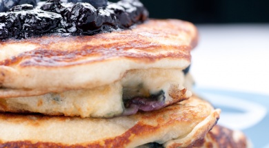 blueberry pancakes