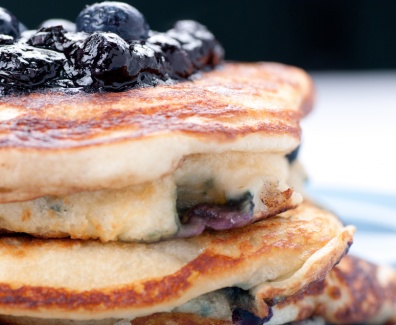 blueberry pancakes