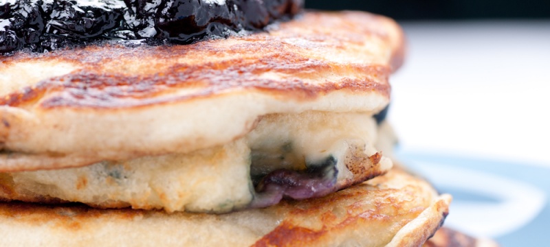 blueberry pancakes