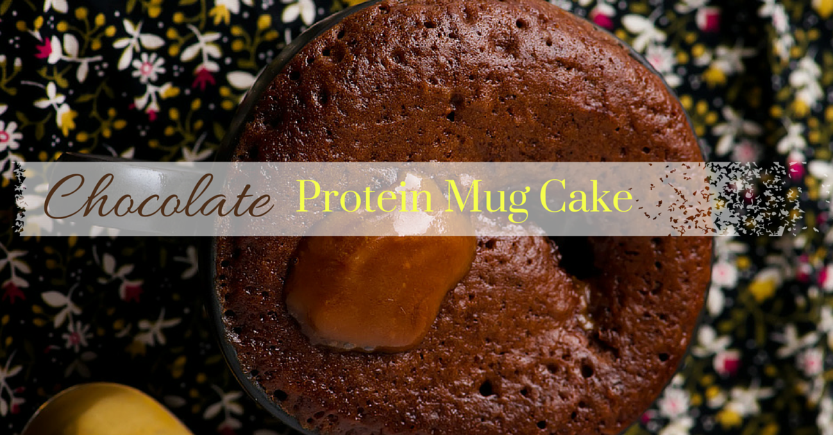 Protein Packed Chocolate Mug Cake